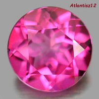 Sparkling! Genuine, 100% term. Magenta pink topaz gemstone 2.22ct (if) !!! Its value is HUF 55,600 !!