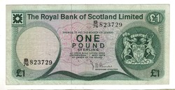 1 font pound 1979 Skócia Royal Bank