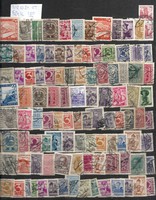 kb 100 db osztrák bélyeg szép darabok monarchiás kosztüm korai stb lot KIÁRUSÍTÁS 1 forintról