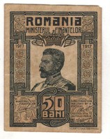50 bani 1917 Románia