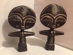 II. Pair of fertility statues from Cameroon (n)