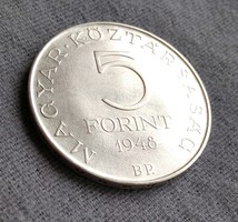 5 Forint 1948. (Ezüst)
