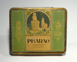 Régi PHARAO cigarettás doboz Magyar Királyi Dohányjövedék 1930