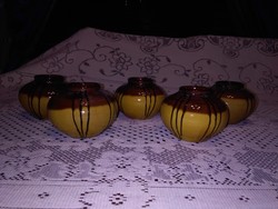 Kerámia váza - öt darab