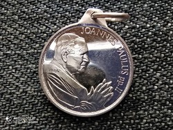 II. János Pál pápa magyaroroszági látogatása .925 ezüst medál 1991 PP (id41613)