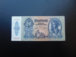 20 pengő  1941 C 492  Szép ropogós bankjegy !    