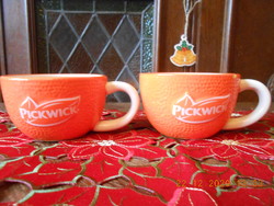 Pickwick teás csészék, narancs