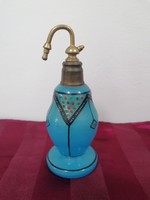 Antik parfümös kék üveg