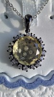 Lemon 925 silver pendant