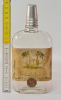 "Barack pálinka a Gschwindt-féle R.T. főzdéjéből" címkés likőrösüveg (1478)