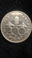 1992  Magyar Köztársaság 200 Ft.