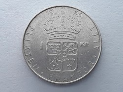 Svédország 1 Korona 1965 - Sweden 1 Kr pénzérme eladó