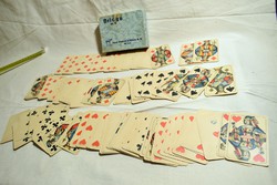Francia kártya , kártyapakli , Piatnik Ferdinánd és fiai WIEN , Bécs hiánytalan Bridge eredeti doboz