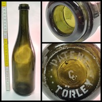 "Törley Patent C." zöld pezsgősüveg (1487)