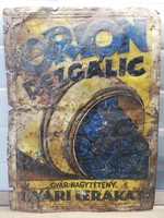 Orion rézgálic tábla fémtábla , nem zománctábla cca 1920