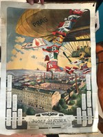 1910-es plakát Josef Jerabek Prag F091