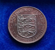 Jersey 1/12 shilling 1964 Ef.