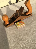Antik asztalos szerszám gyalu jelzett