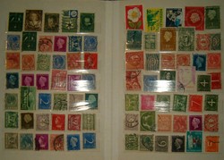 Kb 50 - 70 darab Holland bélyeg lot régiek újak vegyesen forgalmi képesek stb KIÁRUSÍTÁS 1 forintról