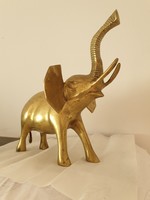 Réz szobor eladó! Szerencsehozó nagy réz elefánt!