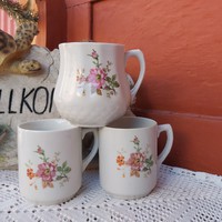 Drasche belly floral mug potty porcelain jar nostalgia piece peasant village decoration
