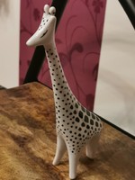 Hollóházi art deco zsiráf
