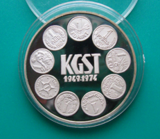 1974 - 100 Ft KGST (1949-1974),  PP - A KGST megalakulásának 25. évfordulójára - kapszulában