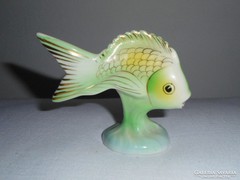 Hollóházi porcelán hal halacska