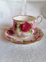 Royal Albert Old English Rose teás csésze alátéttel