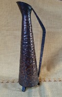 4191 - Retró iparművészeti bronz váza, kancsó