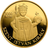 Szent István 500.000 Ft-os aranyérme 2021 átvételi joga eladó - RITKA csak 500 db