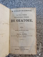 Ciceró három szónoklata, Budai Ézsiás szerk.1833 Debrecen(Latin)