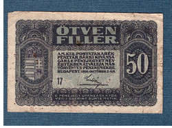 50 Fillér 1920