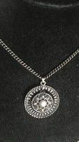 ARTISTIC NECKLACE with pendant - SILVER PLATED - VÁL VALÉRIA?