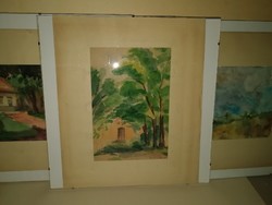 Rozgonyi László ( 1894-1948)  3 db festménye, 1 forintról, garanciával!!! 