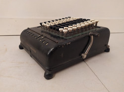 Antik számoló pénztár gép kassza cassa gyűjteménybe való számológép pénztárgép