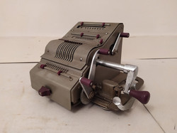 Antik számoló pénztár gép kassza cassa gyűjteménybe való számológép pénztárgép