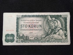 Ropogós 100 Korona Csehszlovákia 1961