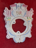 Porcelán számlap schwarzwaldi falióra szerkezethez