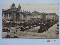 Régi képeslap: Budapest, Tőzsde, Börse 1910-es évek
