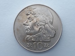 Lengyelország 10 zloty 1969 - Lengyel 10 zlote érme eladó