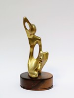 Seated nude, art deco sculpture, in the Hagenauer style