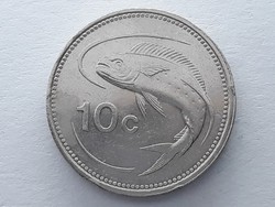 Málta 10 Cent 1998 - Máltai 10 cents külföldi pénzérme eladó
