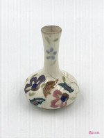 Zsolnay vagy Fischer, antik, miniatür váza.