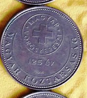 50 Ft.-os 1  db  125 éves a Magyar Vöröskereszt  2005  kiadott érme eladó