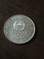 Űrrepülés 100 Forint 1980 