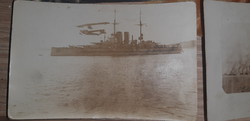 Katonai képeslapokMagyar cári csatahajó és legénység