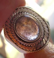925 ezüst gyűrű 19,1/60 mm, turmalinnal