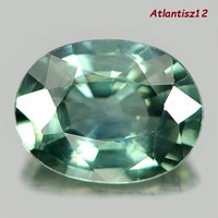 VALÓDI, 100% TERMÉSZETES PASTEL GREEN ZAFÍR DRÁGAKŐ 0,62ct (VVS-VSI)!!! CSAK HŐKEZELT!!!