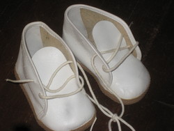 Retro 2 pairs of soft leather baby shoes from 1987
